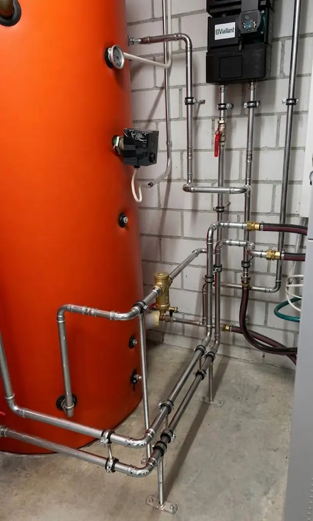 Speicher mit Vaillant-Regelung, installiert von WP24
